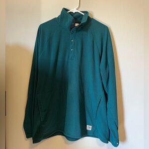 Men’s quarter button sweater